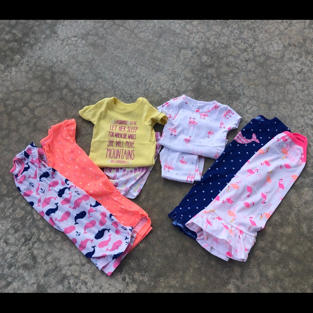 Lot of girls 2T pajamas